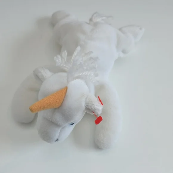 Ty Beanie Babies White And Cream Collection - Bunny, Lambs, Unicorn, And Bear - Picture 6 of 7